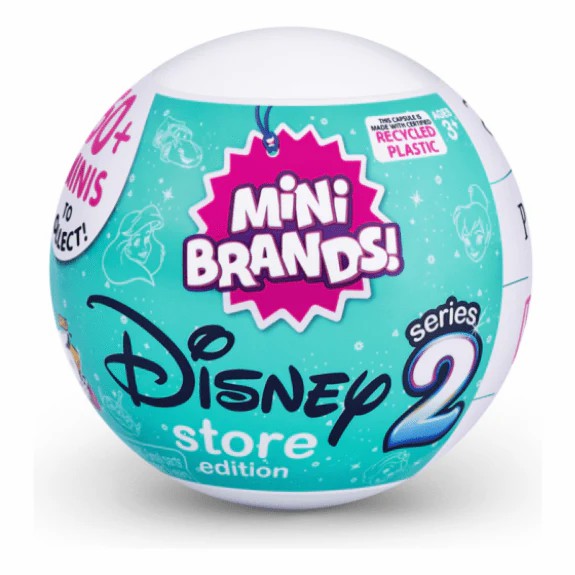 5 Surprise Disney Store mini Brands Series 2