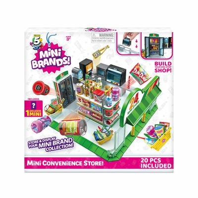 5 Surprise mini Brands Global Series 1 mini Convenience Store