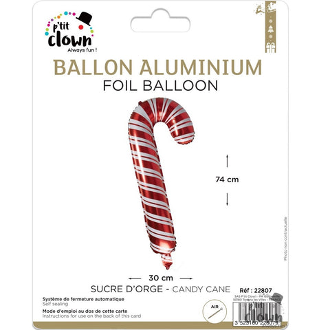 Ballon Aluminium Sucre D'Orge À Poser