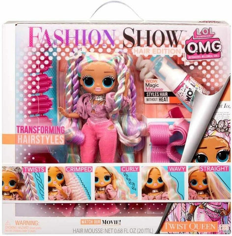 دمية لول سربرايز OMG عرض الأزياء إصدار الشعر - تويست كوين