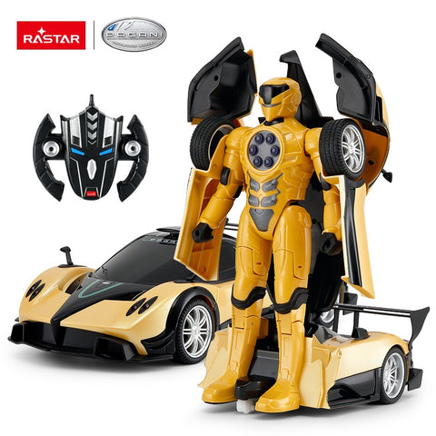Pagani Transformable Car Yellow - Remote control