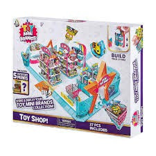 5 Surprise Toy mini Brands Series 1 mini Toy Store window