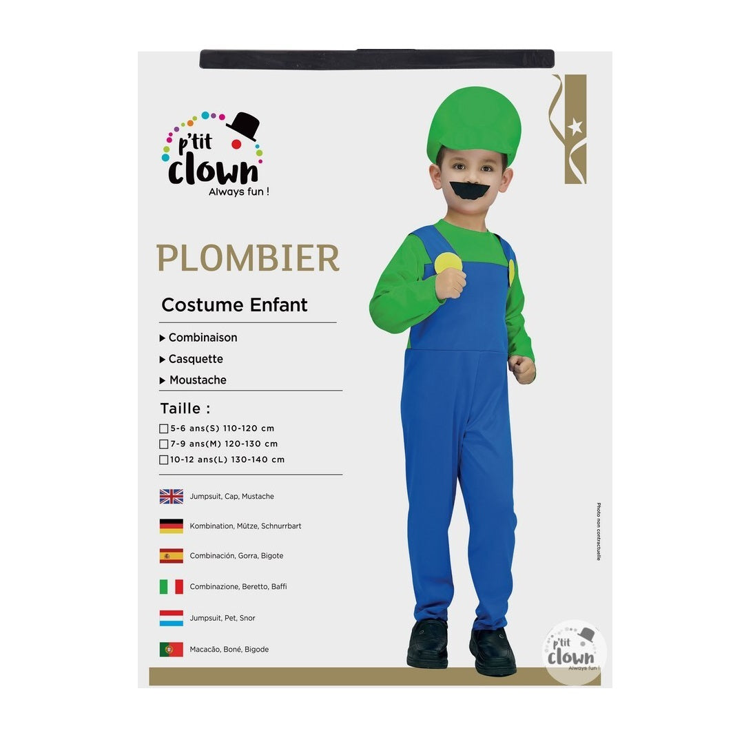 Luigi Plumber Costume