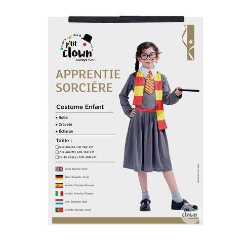 زي الساحرة للفتيات 