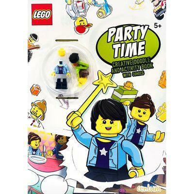 Lego Party Time Activity Book & Figure