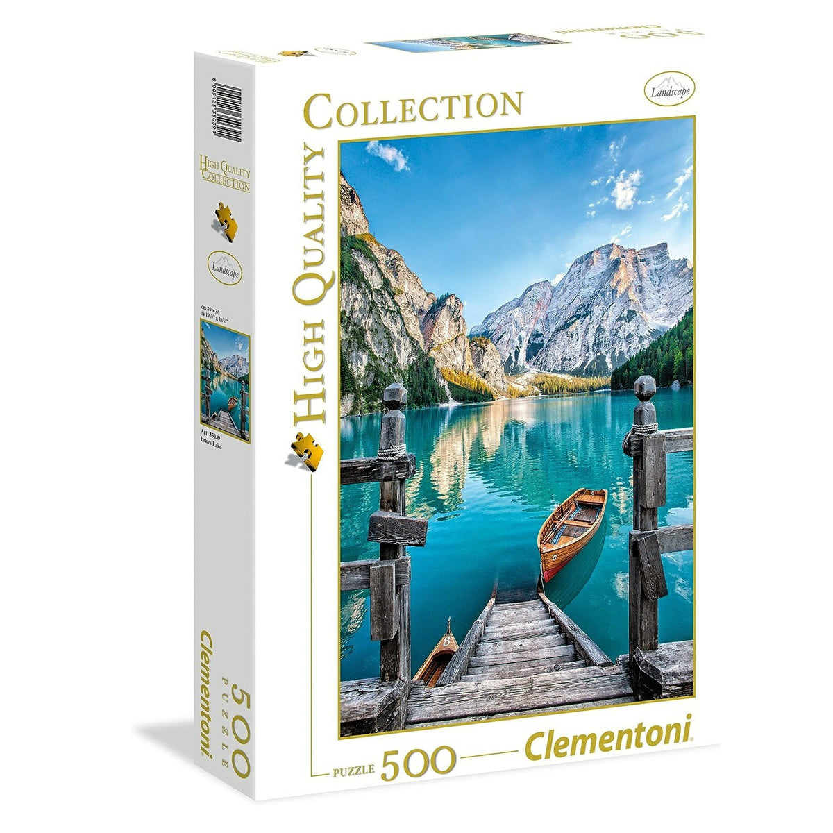 PZL 500 Braies Lake