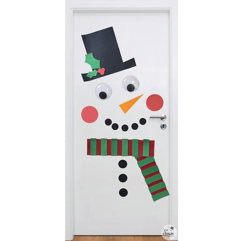 Diy Door Decoration Snowman