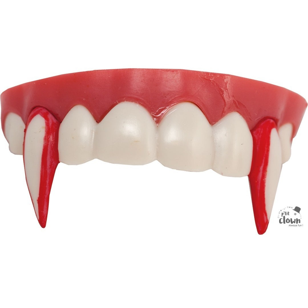 Bloody Vampire Dentures with Putty
