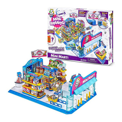 5 Surprise mini Brands Global Series 2 mini Mart Window